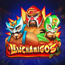Luchamigos - Colorful wrestling-themed slot with vibrant characters